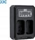 Ładowarka do aparatu JJC Podwójna Ładowarka Usb Na 2x Akumulator Do Sony Np-fw50 Npfw50 3