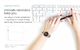 Smartwatch Gino Rossi BF1-3C1-2 Srebrny 13