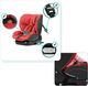 Fotelik samochodowy KinderKraft Fotelik samochodowy My Way Isofix szary 0-36 kg 7