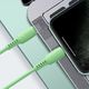 Kabel USB Baseus USB-C - Lightning 1.2 m Żółty (CATLDC-0Y) 14
