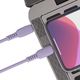 Kabel USB Baseus USB-C - Lightning 1 m Fioletowy (CATLDC-05) 4
