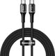 Kabel USB Baseus USB-C - USB-C 2 m Czarny (CATGH-K01) 1