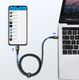 Kabel USB Baseus USB-C - USB-C 1 m Czarny (CATGH-J01) 5