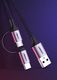 Kabel USB Ugreen USB-A - microUSB + USB-C 1 m Czarny (30875) 10