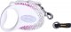 Flexi FLEXI SMYCZ GLAM S /ROZM.S COMPOSITION Mother of pearl BIAŁY 1