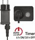 Emos Komplet choinkowy XMAS nano TIMER 3,6W 150LED 15m IP44 zimny biały ZY1914T 2