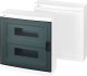 Elektro-Plast Rozdzielnica modułowa natynkowa ELEGANT 2x12 drzwi przezroczyste 2425-01 2