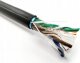 Digitus Kabel teleinformatyczny F/UTP kat.6 PE AWG 23/1 szpula czarny zewnętrzny żelowany DK-TP622 /305m/ 2