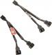 Noctua 4-pin - 4-pin x2, 0.11m, Czarny (NA-SYC1) 1