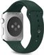 Puro PURO ICON Apple Watch Band - Elastyczny pasek sportowy do Apple Watch 42 / 44 mm (S/M & M/L) (ciemnozielony) 3