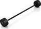 Marbo Sport Sztanga prosta Steel Rubber Barbell 25kg czarna 1