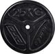 Marbo Sport Standard iron discs slim 25 kg MW-O25-slim - Marbo Sport 1