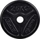 Marbo Sport Standard iron discs slim 2,5 kg MW-O2,5-slim - Marbo Sport 2