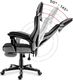 Fotel Huzaro Combat 3.0 szary 15