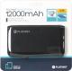 Powerbank Platinet Polymer USB + LCD 12000mAh Czarny 3