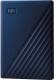 Dysk zewnętrzny HDD WD My Passport for Mac 4TB Niebieski (WDBA2F0040BBL-WESN) 1