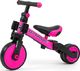 Milly Mally Rowerek 3w1 Optimus Pink 1