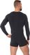 Brubeck Koszulka męska z długim rękawem Comfort Wool grafitowa r. XXL (LS11600) 2