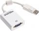 Adapter AV Delock DisplayPort - D-Sub (VGA) biały (61766) 1