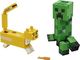 LEGO Minecraft BigFig Creeper i Ocelot  (21156) 2