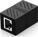 Ugreen Złączka, przedłużka sieciowa RJ45 UGREEN Ethernet, 8P/8C, Cat.7, UTP (czarna) 1