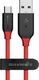Kabel USB Blitzwolf USB-A - 1.8 m Przezroczysty (BW-MC4 Red ) 4