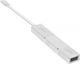 Adapter USB InLine USB-C - DisplayPort Biały  (64109S) 2
