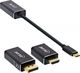 Adapter USB InLine USB-C - DisplayPort Czarny  (64109B) 2