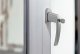 Olympia Fenstergriff mit Schloss FGS 100, silber 5