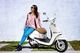 Hecht Citis White Skuter Elektryczny Akumulatorowy E-skuter Motor Motocross Motorek Motocykl 2