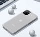 Baseus Baseus Jelly matowo przezroczyste żelowe etui pokrowiec iPhone 11 czarny (WIAPIPH61S-GD01) uniwersalny 16