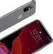 Baseus Baseus Jelly matowo przezroczyste żelowe etui pokrowiec iPhone 11 czarny (WIAPIPH61S-GD01) uniwersalny 4