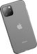 Baseus Baseus Jelly matowo przezroczyste żelowe etui pokrowiec iPhone 11 Pro czarny (WIAPIPH58S-GD01) uniwersalny 5