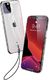 Baseus Baseus ultracienkie żelowe etui pokrowiec z uchwytem na smycz iPhone 11 Pro przezroczysty (WIAPIPH58S-QA02) uniwersalny 5