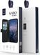 Dux Ducis Dux Ducis Kado kabura etui portfel pokrowiec z klapką Samsung Galaxy A10 czarny uniwersalny 19