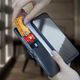 Dux Ducis Dux Ducis Kado kabura etui portfel pokrowiec z klapką Samsung Galaxy A40 niebieski uniwersalny 9