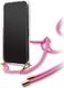 Guess Guess GUHCN65WO4GPI iPhone 11 Pro Max różowy/pink hard case 4G Gradient uniwersalny 3
