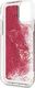 Guess Guess GUHCN61GLHFLRA iPhone 11 raspberry hard case Glitter Hearts uniwersalny 4