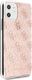 Guess Guess GUHCN61PCU4GLPI iPhone 11 różowy/pink hard case 4G Glitter uniwersalny 3