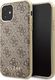Guess Guess GUHCN61G4GB iPhone 11 brązowy/brown hard case 4G Collection uniwersalny 1