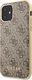 Guess Guess GUHCN61G4GB iPhone 11 brązowy/brown hard case 4G Collection uniwersalny 2