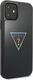 Guess Guess GUHCN61TRMLBK iPhone 11 czarny/black hard case Triangle Glitter uniwersalny 3