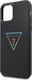 Guess Guess GUHCN61TRMLBK iPhone 11 czarny/black hard case Triangle Glitter uniwersalny 4