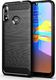 Hurtel Carbon Case elastyczne etui pokrowiec Motorola Moto E6 Plus czarny uniwersalny 1