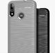 Hurtel Carbon Case elastyczne etui pokrowiec Motorola Moto E6 Plus czarny uniwersalny 6