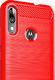 Hurtel Carbon Case elastyczne etui pokrowiec Motorola Moto E6 Plus czarny uniwersalny 8