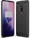 Hurtel Carbon Case elastyczne etui pokrowiec OnePlus 7T Pro czarny uniwersalny 1
