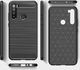 Hurtel Carbon Case elastyczne etui pokrowiec Xiaomi Redmi Note 8 niebieski uniwersalny 6