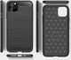 Hurtel Carbon Case elastyczne etui pokrowiec iPhone 11 Pro Max niebieski uniwersalny 6