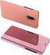 Hurtel Clear View Case futerał etui z klapką Xiaomi Redmi 8 różowy uniwersalny 1